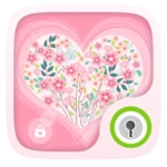 Logo of GO Locker Valentine Theme android Application 